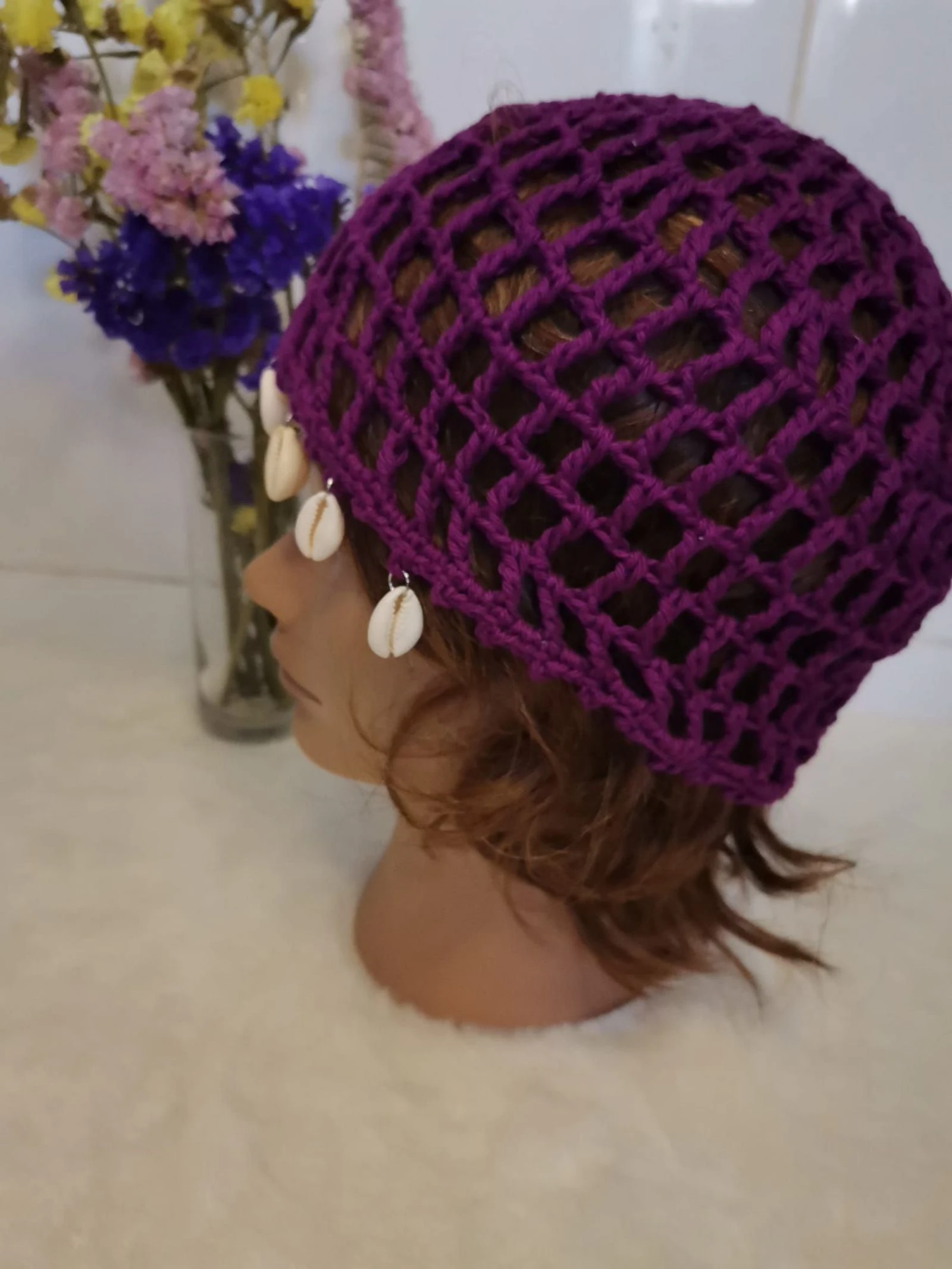 Crochet cap (Mesh Hat) – photo 3